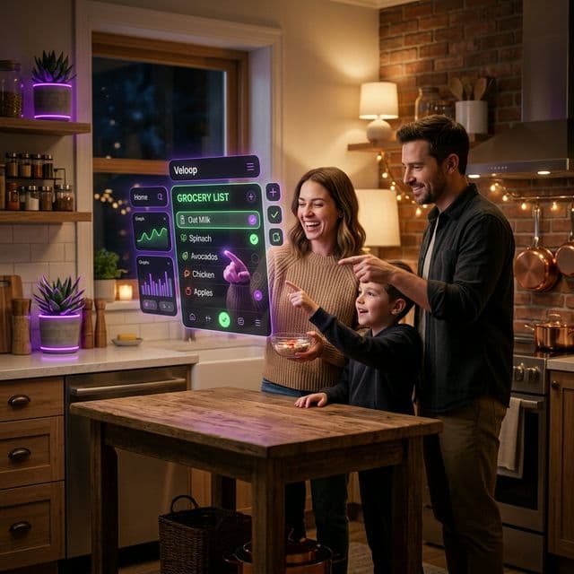 Smart AI Shopping List | Plan Dinners in Seconds | Veloop