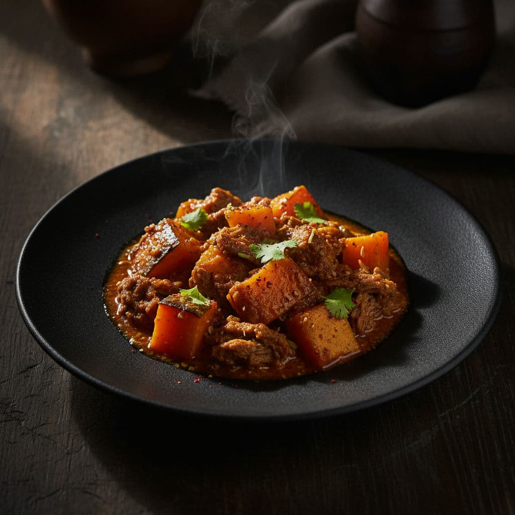 Spiced Afghan Pumpkin & Lamb Ragu
